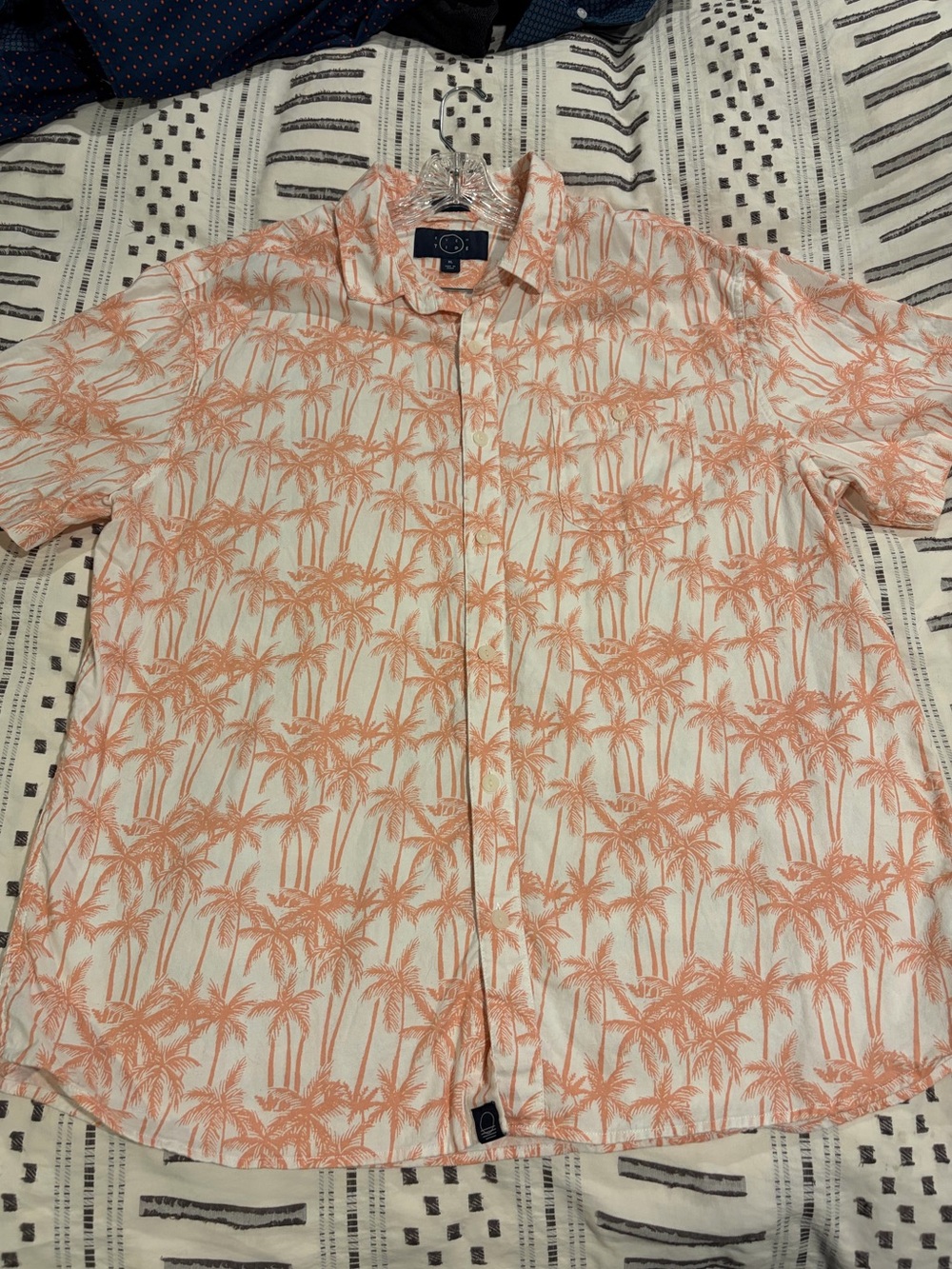 Men's Even Tide Short Sleeve Hawaiian Shirt